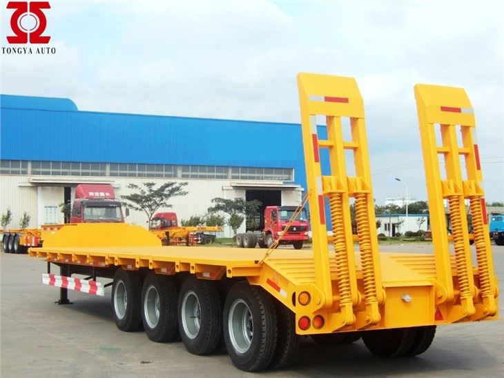4axles lav seng semi trailer