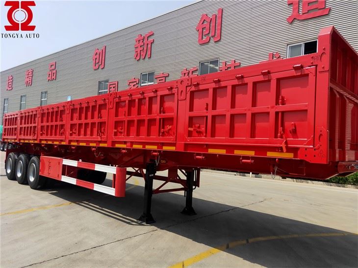 Dump semitrailer
