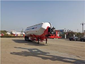 48m3 Vertikal Sement Powder Tanker Semi Trailer