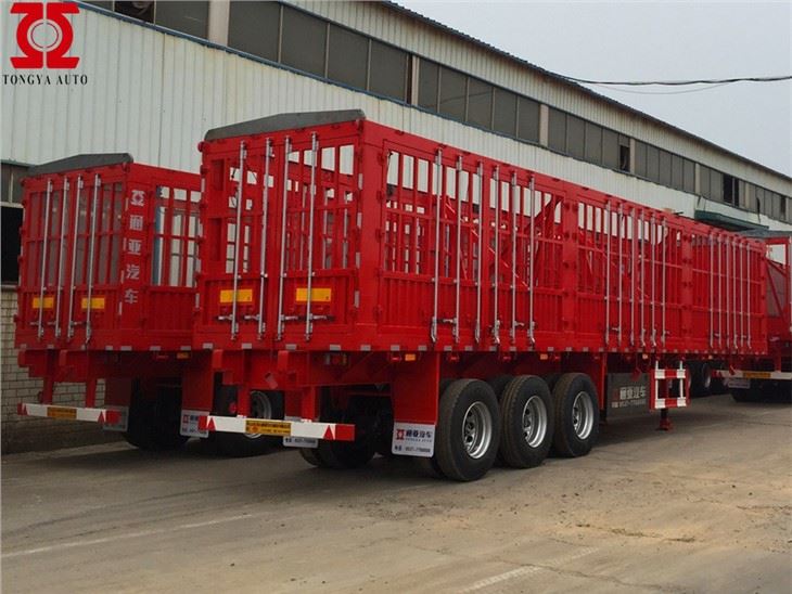 Semitrailer for oppbevaring