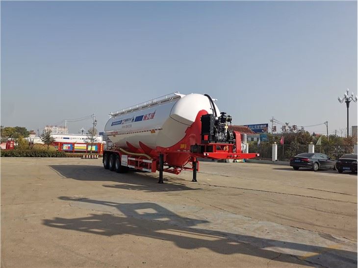 48m3 Vertikal Sement Powder Tanker Semi Trailer