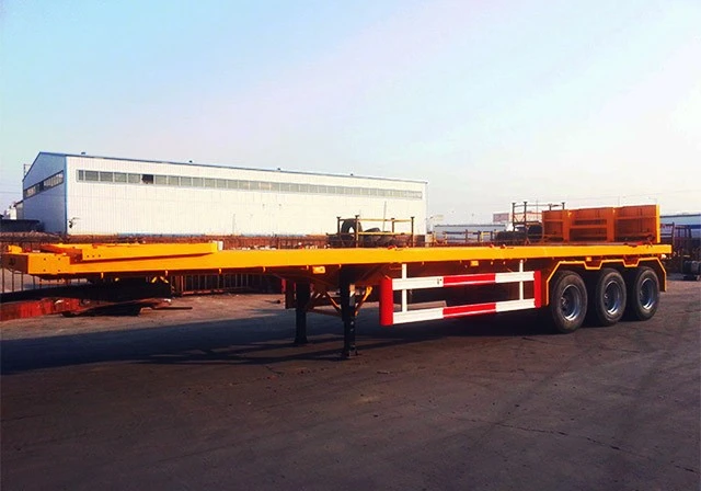 Kina Hot Sale Flatbed traktortilhenger med slitesterk kvalitet