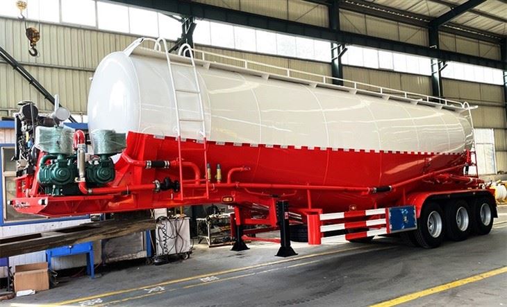 Kina Produksjon TONGYA Bulk Cemen Tank Semi Trailer