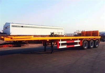 Kina Hot Sale Flatbed traktortilhenger med slitesterk kvalitet