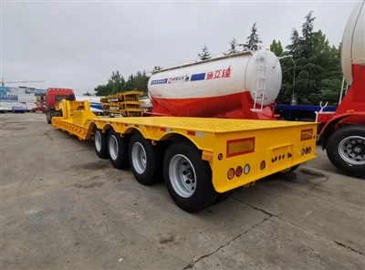 Avtakbar svanehals lavseng semitrailer