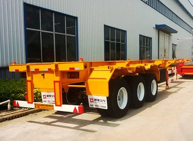 Kina produsent TONGYA 3-akslet containerchassis