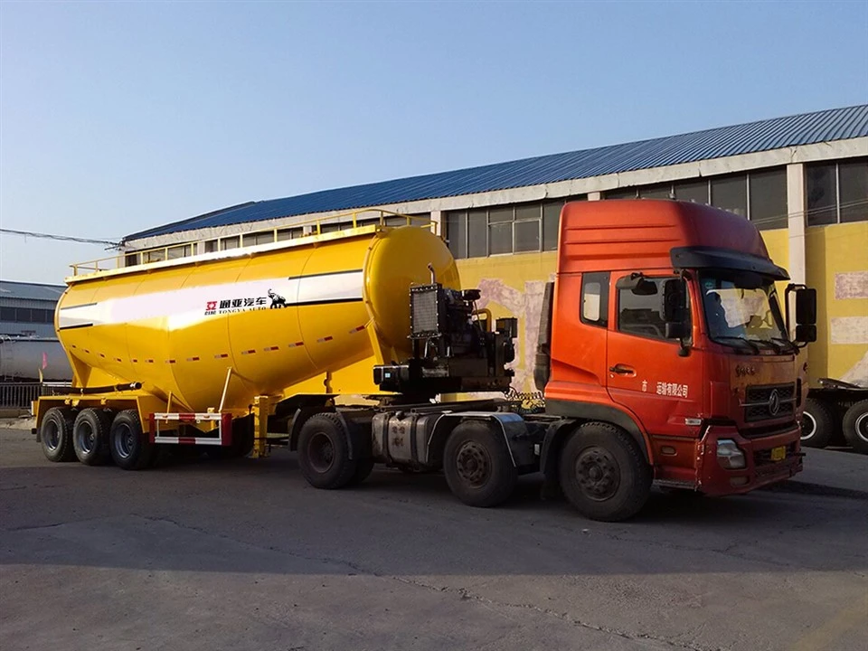 3 akselpulver tnker semitrailer til salgs