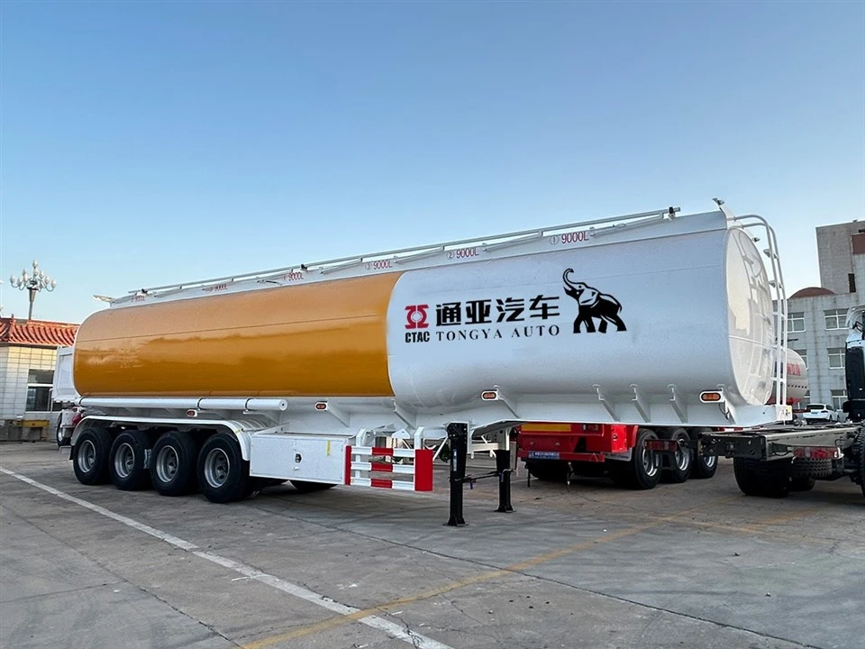 4 akslet 54000 liter drivstofftank semitrailer