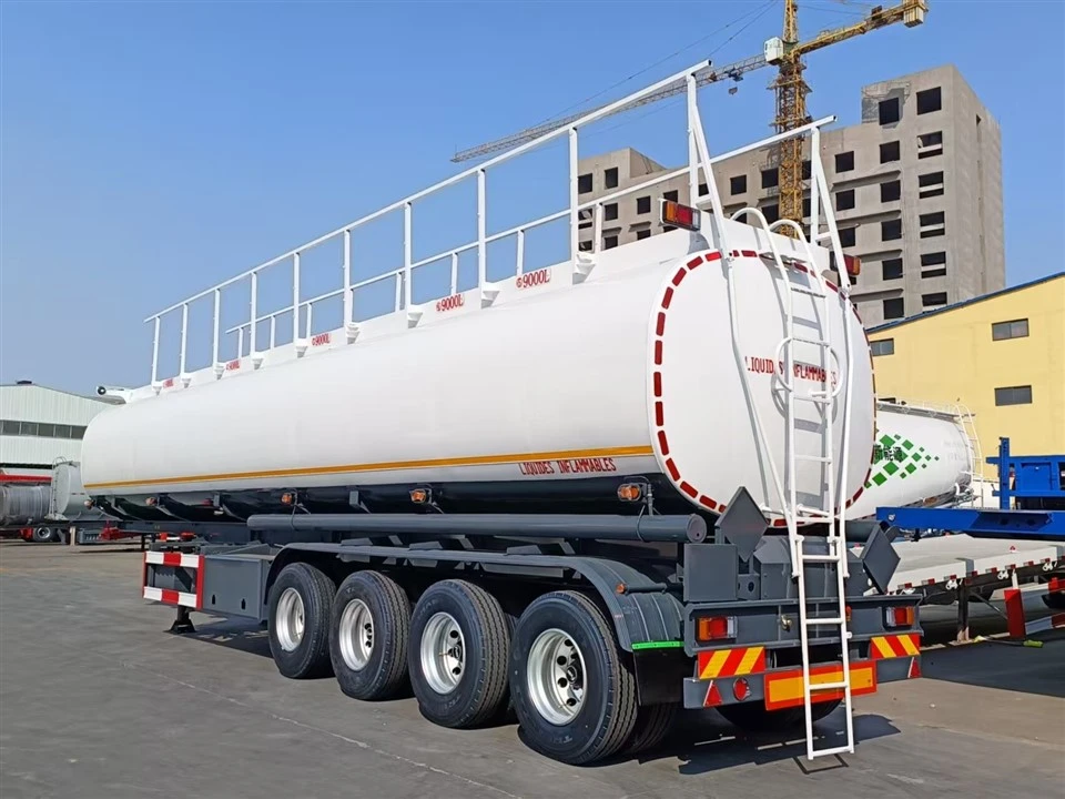 4 Axle Fuel Tanker Semi Trailer