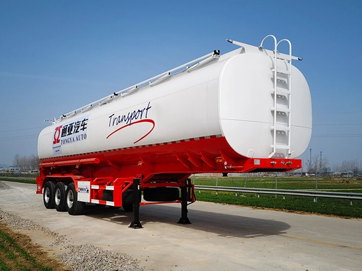 Enkelt dekk oljetankskip semitrailer