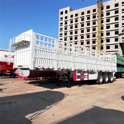 3-akslet gjerde semitrailer bulklasttransport
