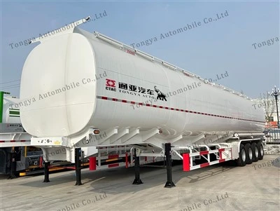 4-akslet 80000L semitrailer for drivstofftanker