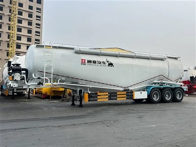 60T Powde Tanker Semi Trailer Med BPW aksel
