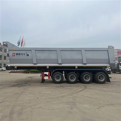 60T bakdump semiprailer med OTTC -sertifisering
