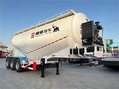 3-akslet 40T Bulk Cement Tanker Semi Trailer