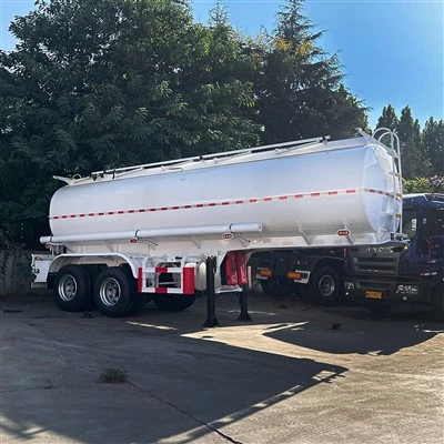 2-akslet semitrailer for drivstofftank
